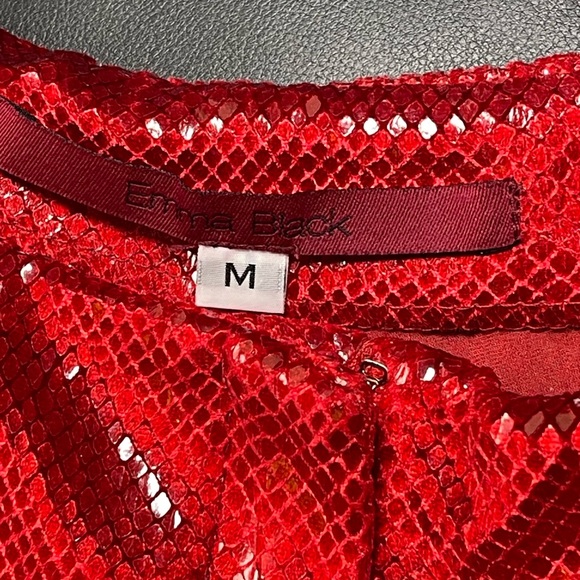 Emma Black Red Sequin boot cut pants - Picture 10 of 12